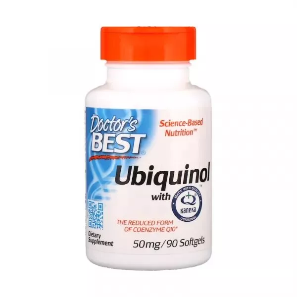 Doctor's Best Ubiquinol Featuring Kaneka's QH, 50 mg ������������ ������� Q10 (Ubiquinol with Kaneka) ��� ������