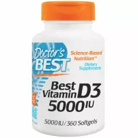 Doctor's Best Vitamin D3 5000 IU ������� D3 �������������������� ��������