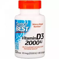 Doctor's Best Vitamin D3 2000 IU ������� D3 ��� ��������� ��������� ������� �����, ����� � �������� ����