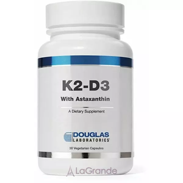 Douglas Laboratories K2-D3 With Astaxanthin ³���� �2 � �3 �� ������������ (�������� �����, �������-�'����� �� ������ �������)