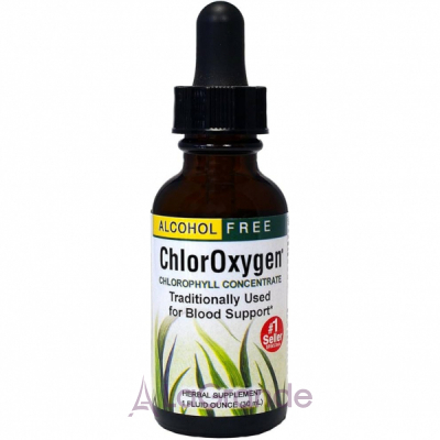 Herbs Etc., ChlorOxygen, Chlorophyll Concentrate, Alcohol Free, 1 fl oz (30 ml)   (ChlorOxygen) 30 