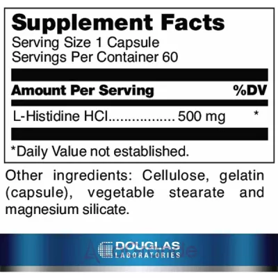 Douglas Laboratories L-Histidine L- ( ,    )