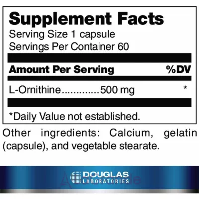 Douglas Laboratories L-Ornithine L- 500  (  ,     )