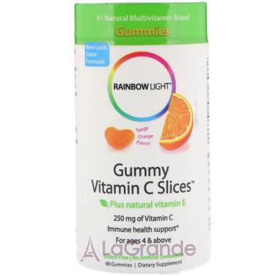 Rainbow Light Gummy Vitamin C Slices ³   