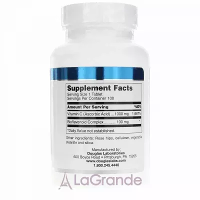 Douglas Laboratories Vitamin C 1000 mg  C   1000 