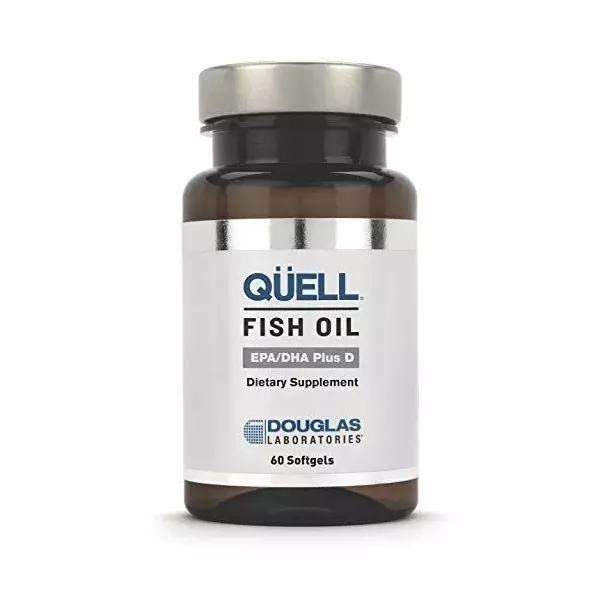Douglas Laboratories Quell Fish Oil EPA/DHA Plus D ����� ��� ����� 3 + ������� D3 1000 ��