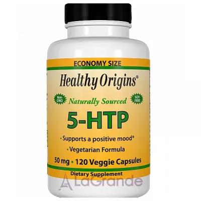 Healthy Origins 5-HTP 50 mg 5- 50   