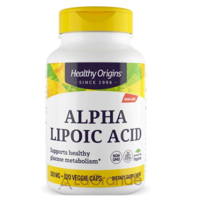 Healthy Origins Alpha Lipoic Acid 100 mg -  100   