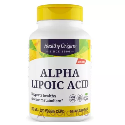 Healthy Origins Alpha Lipoic Acid 100 mg -  100   