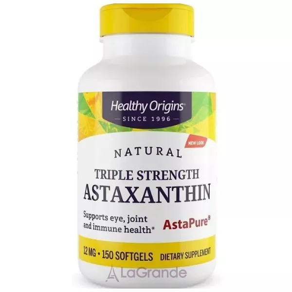 Healthy Origins Astaxanthin 12 mg ����������� 12 �� � ��������