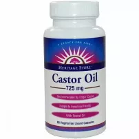 Heritage Store Castor Oil, 725 mg ���������� ����� ��� ��������� �������� ��������������� �������