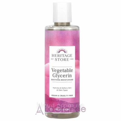 Heritage Store, Vegetable Glycerin, 8 fl oz (240 ml)   (Vegetable Glycerin) 237 