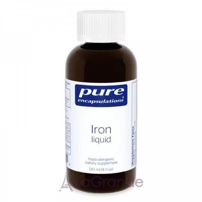 Iron liquid, Pure Encapsulations, 120 ml  (Iron liquid) 15  120 