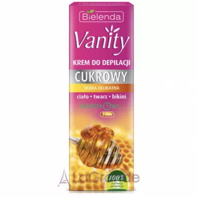 Bielenda Vanity Sugar Hair Removal Cream for Delicate Skin    