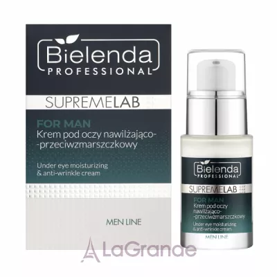 Bielenda Professional SupremeLab For Man Under Eye Moisturizing and Anti-wrinkle Eye Cream        