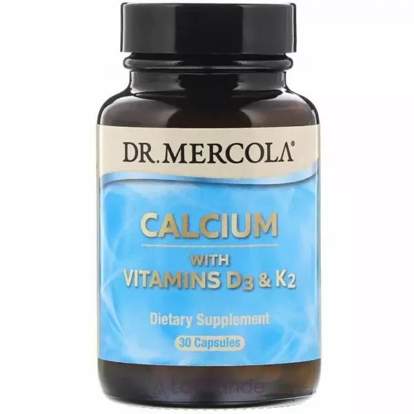 Dr. Mercola Calcium with Vitamins D3 and K2 ������� � �������� D3 �� K2