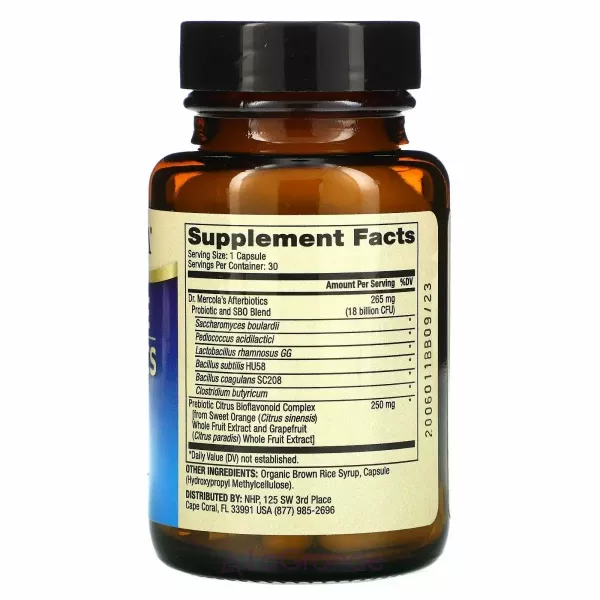 Dr. Mercola Complete Afterbiotics ���������� �������, 18 ���� ���