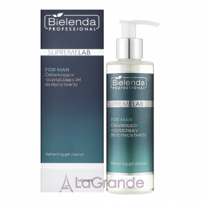 Bielenda Professional SupremeLab For Men Refreshing Gel Cleanser      