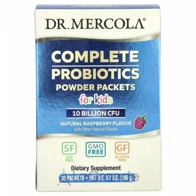 Dr. Mercola Complete Probiotics Powder Packets for Kids    10  ,   