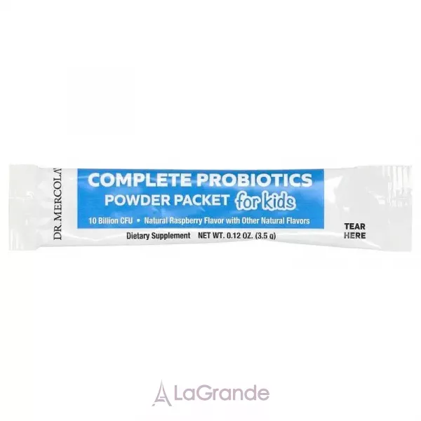 Dr. Mercola Complete Probiotics Powder Packets for Kids ��������� ��� ���� 10 ���� ���, � ������ ������