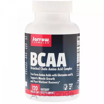 Jarrow Formulas, BCAA, Branched Chain Amino Acid Complex, 120 Capsules   BCAA (Amino Acid) 120 