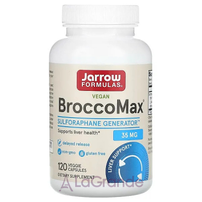 Jarrow Formulas, BroccoMax, 120 Delayed Release Veggie Caps  (BroccoMax) 120 