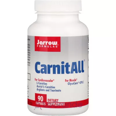 Jarrow Formulas, CarnitAll, 90 Capsules  (CarnitAll) 90 