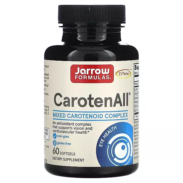 Jarrow Formulas CarotenALL Mixed Carotenoid Complex �������� ���������� (CarotenAll) ��� ������� ���� �� ������ �������� ��������, ������������