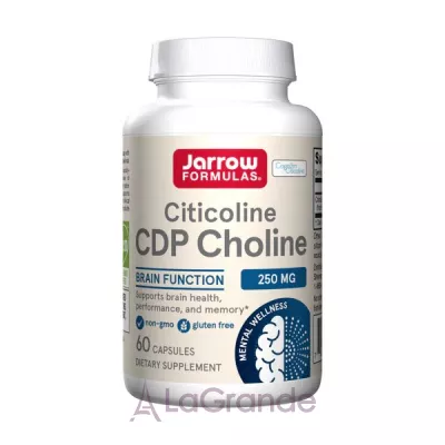 Jarrow Formulas Citicoline CDP Choline 250 mg     (CDP Choline)