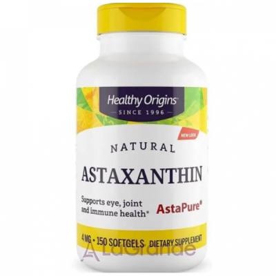 Healthy Origins Astaxanthin 4 mg  4   