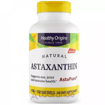 Healthy Origins Astaxanthin 4 mg  4   