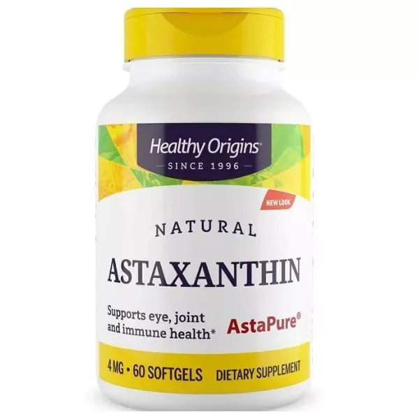 Healthy Origins Astaxanthin 4 mg ����������� 4 �� � ��������