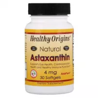 Healthy Origins Astaxanthin Natural 4 mg  Softgels ����������� 4 �� � ������� ��������