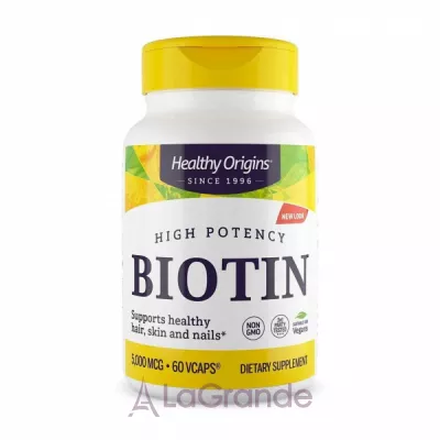 Healthy Origins Biotin 5000 mcg  5000   