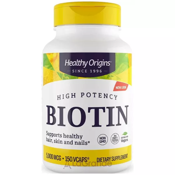 Healthy Origins Biotin 5000 mcg ������ 5000 ��� � ��������