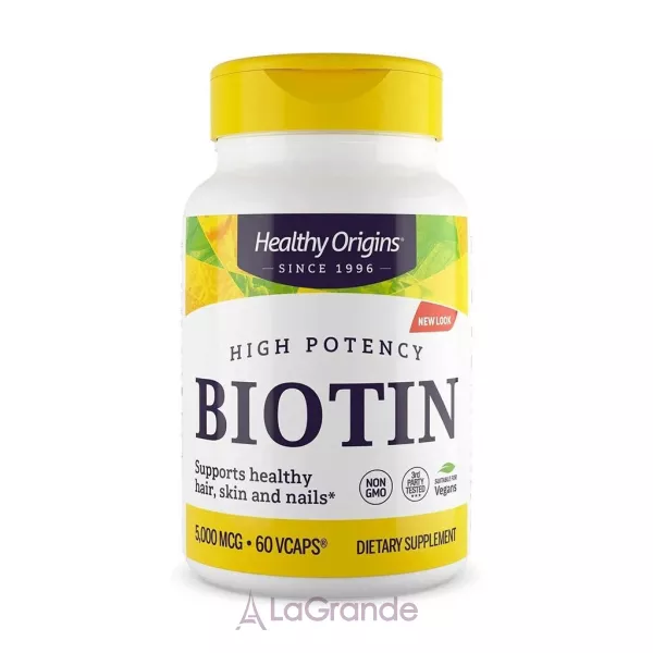 Healthy Origins Biotin 5000 mcg ������ 5000 ��� � ��������