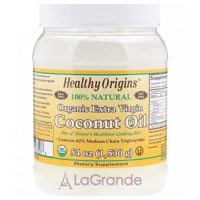 Healthy Origins Organic Extra Virgin Coconut Oil     