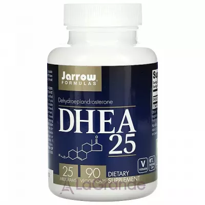 Jarrow Formulas, DHEA 25, 25 mg, 90 Capsules  (DHEA 25) 25  90 