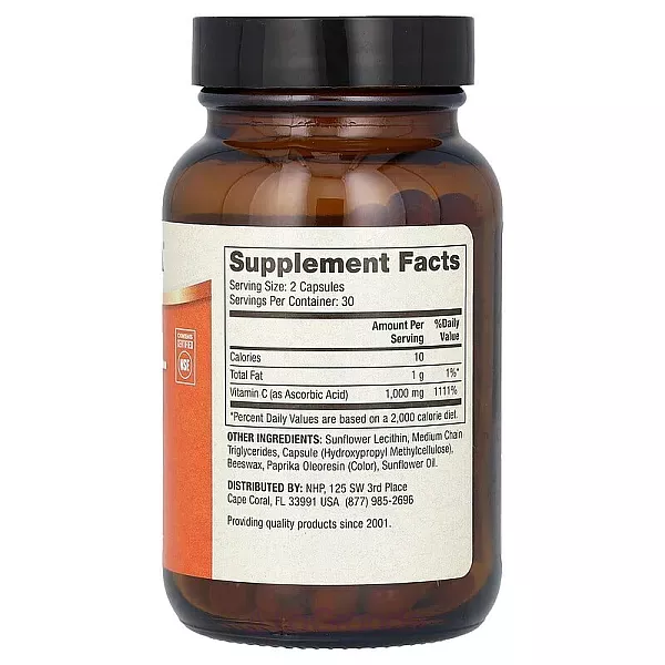 Dr. Mercola Liposomal Vitamin C 1000 mg ˳����������� ����� � 1000 ��