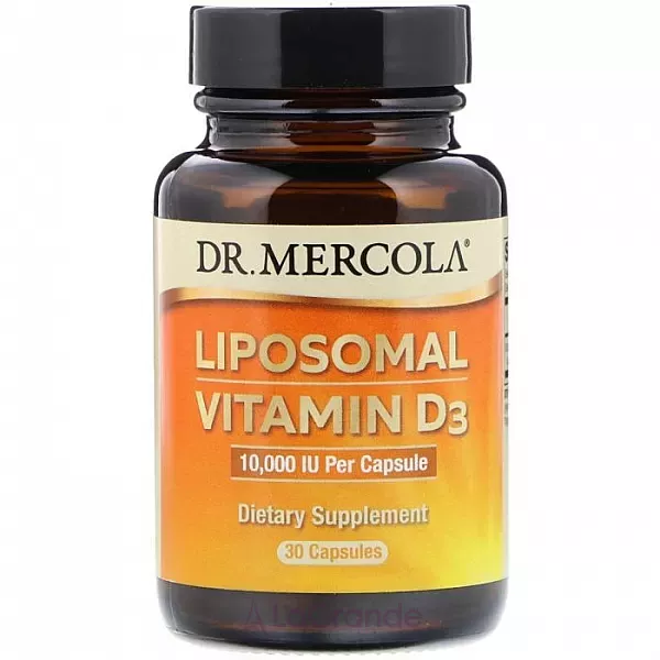 Dr. Mercola Liposomal Vitamin D3 10000 IU ������� �3 ������������� 10000 ��