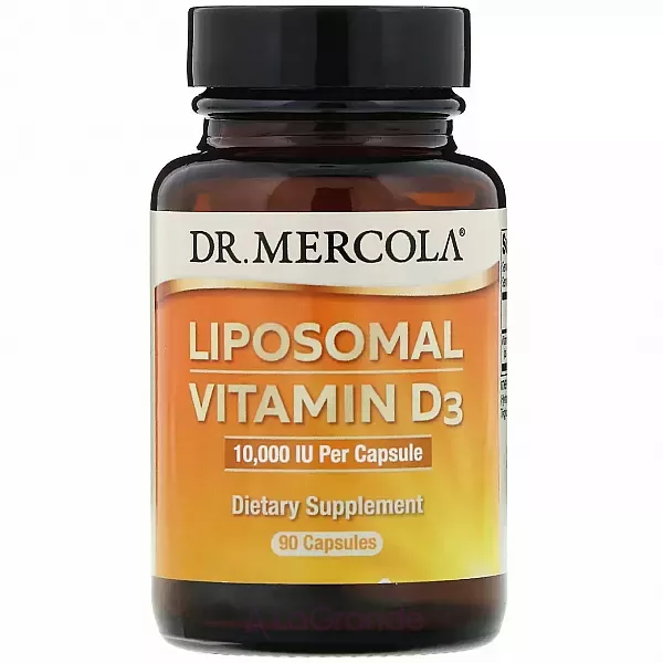 Dr. Mercola Liposomal Vitamin D3 10000 IU ������� �3 ������������� 10000 ��