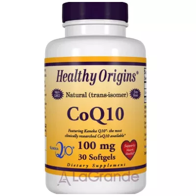 Healthy Origins COQ10 100 mg (Kaneka Q10)  Q10 100    