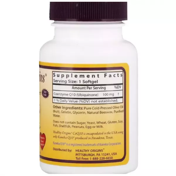Healthy Origins COQ10 100 mg (Kaneka Q10) ������� Q10 100 �� � ����������� ��������