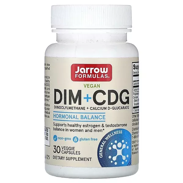 Jarrow Formulas DIM + CDG, Enhanced Detoxification Formula ������� ������� (DIM + CDG) ��� ������������