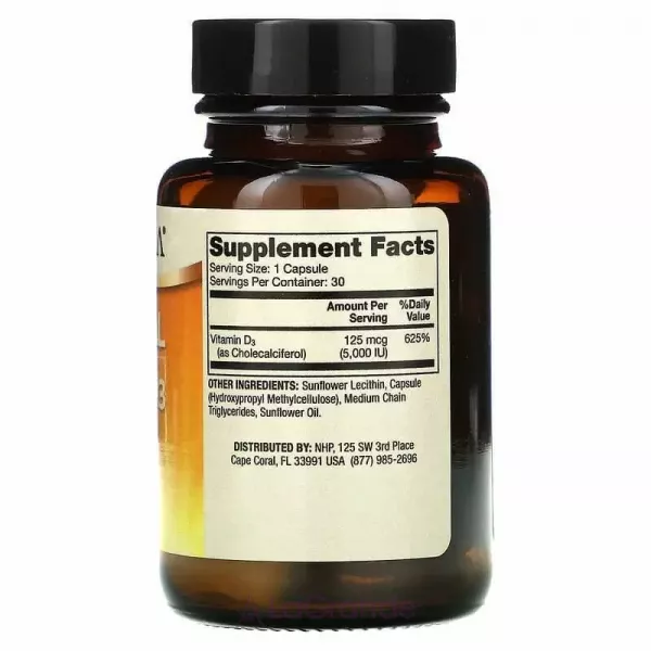 Dr. Mercola Liposomal Vitamin D3 5000 IU ³���� �3 ������������ 5000 ��