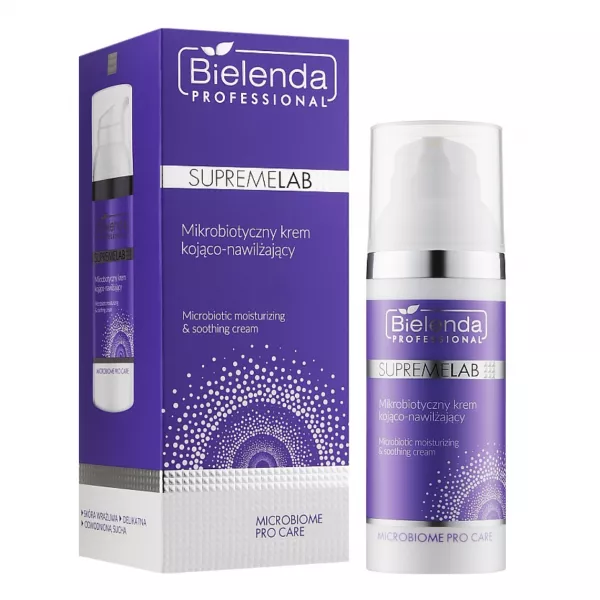 Bielenda Professional SupremeLab Microbiotic Moisturizing & Soothing Cream ������������� � ����������� ���� ��� ����