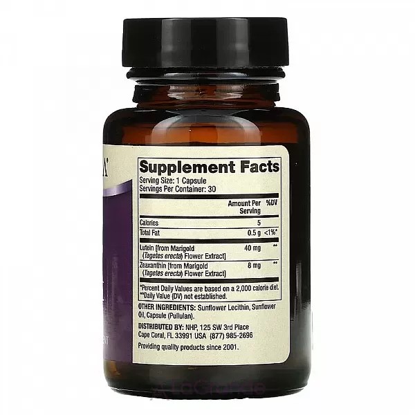 Dr. Mercola Lutein with Zeaxanthin ����� �� ������������ 40 ��