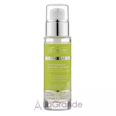 Bielenda Professional Supremelab Night Exfoliating & Correcting Concentrate AHA BHA And Succinic Acid 10%       