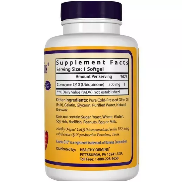 Healthy Origins COQ10 300 mg (Kaneka Q10) ������� Q10 300 �� � ����������� ��������