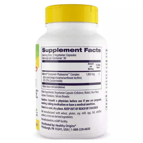 Healthy Origins Curcumin Phytosome 500 mg ������� 500 �� � ��������